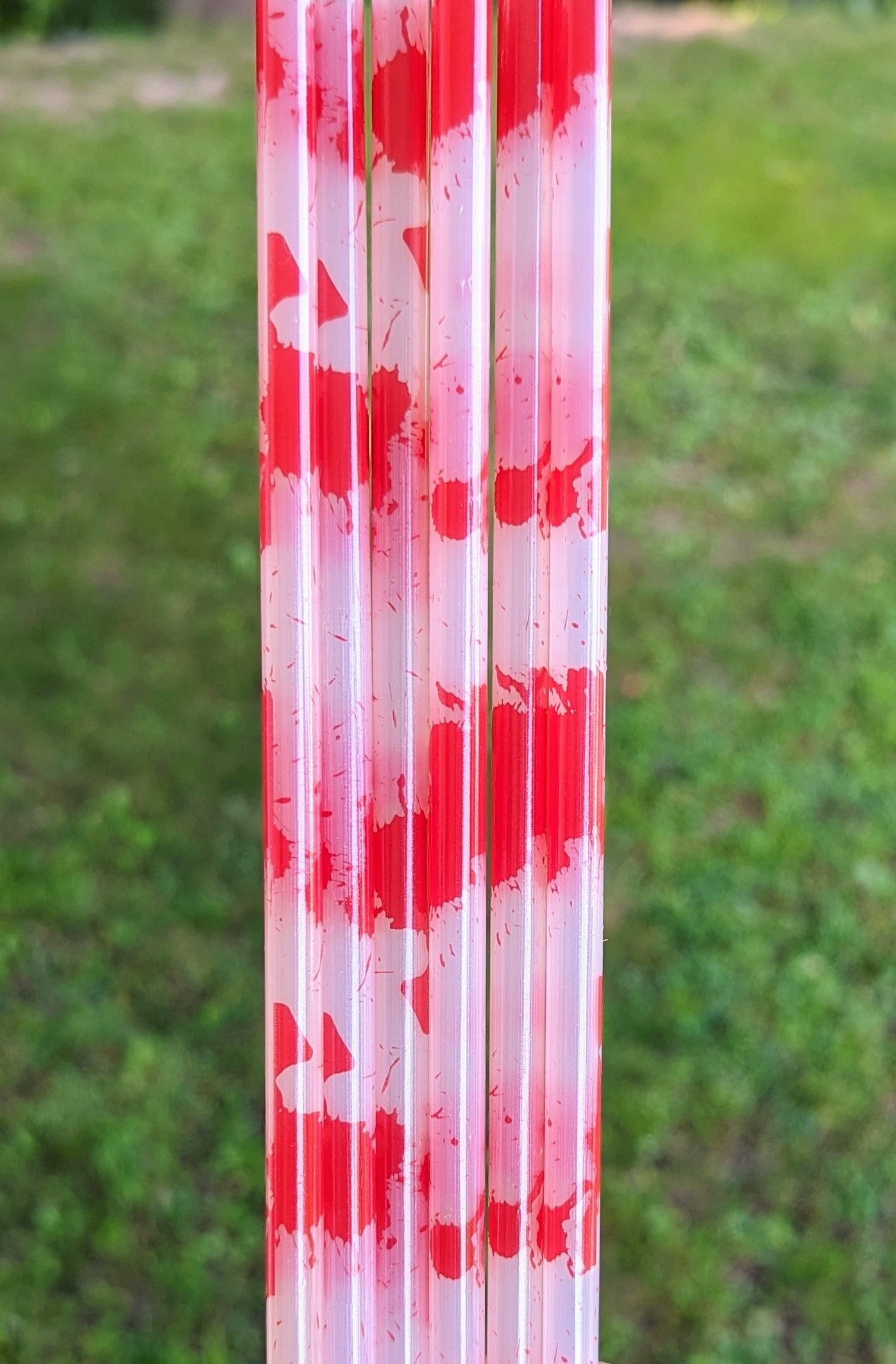 Blood Splatter Color Change to Red