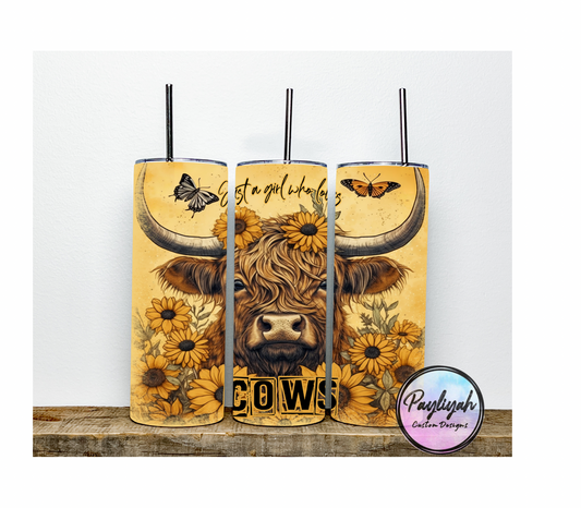 Just A Girl Who Loves Cows