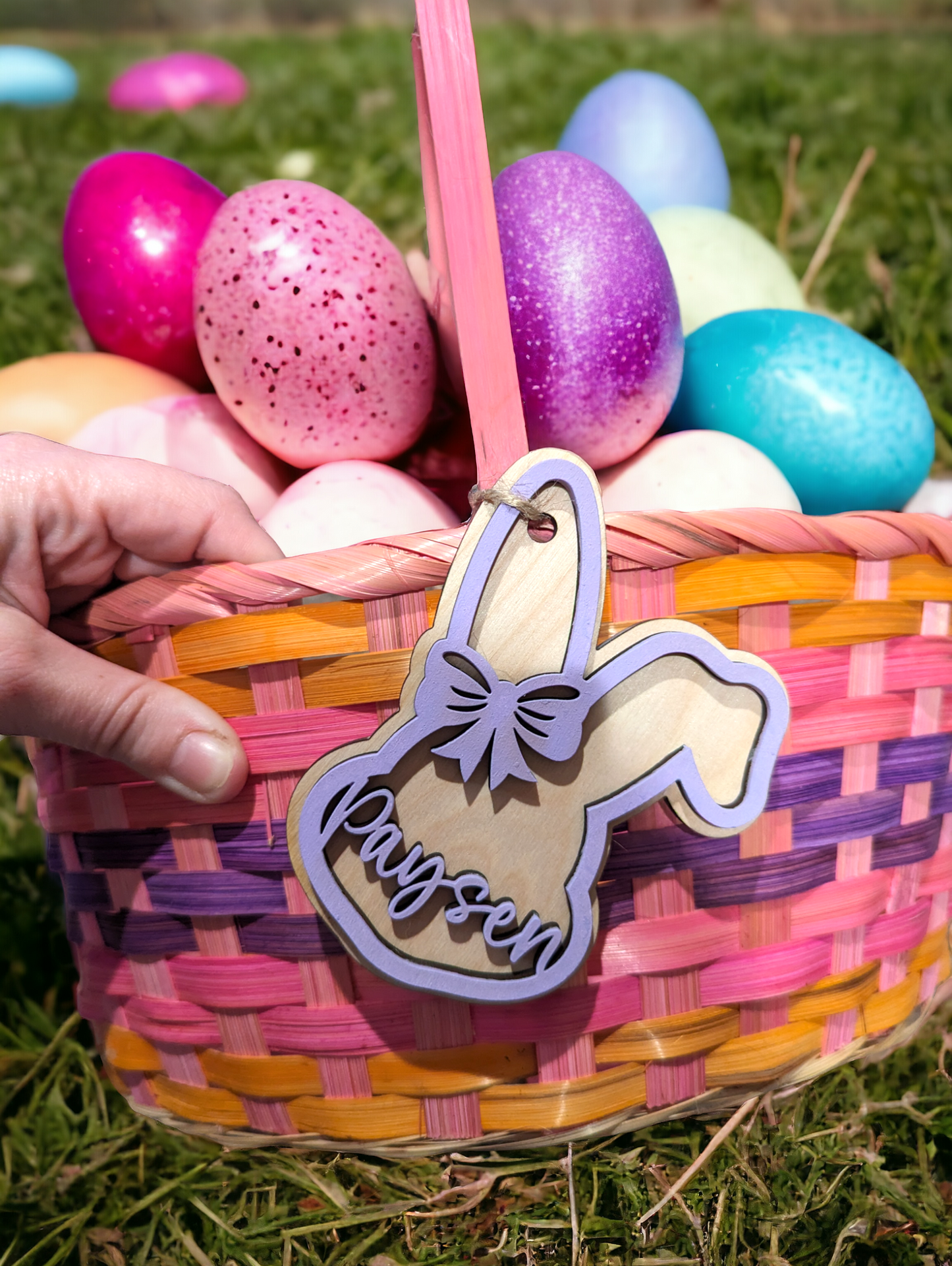 Easter Bunny Basket Tags