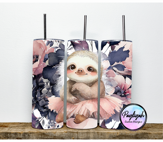 Pink and Purple Sloth
