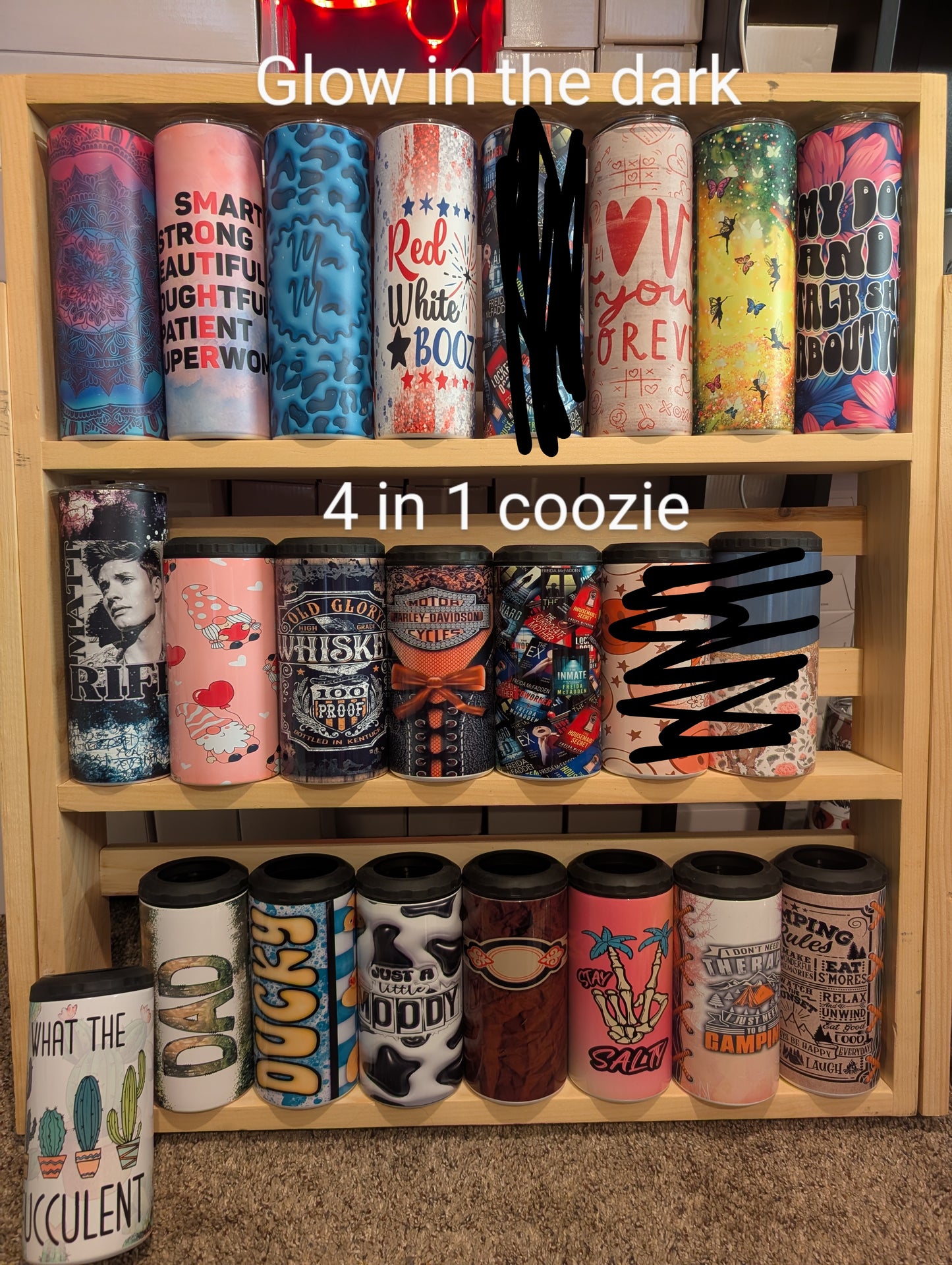 PRE-MADE Tumblers