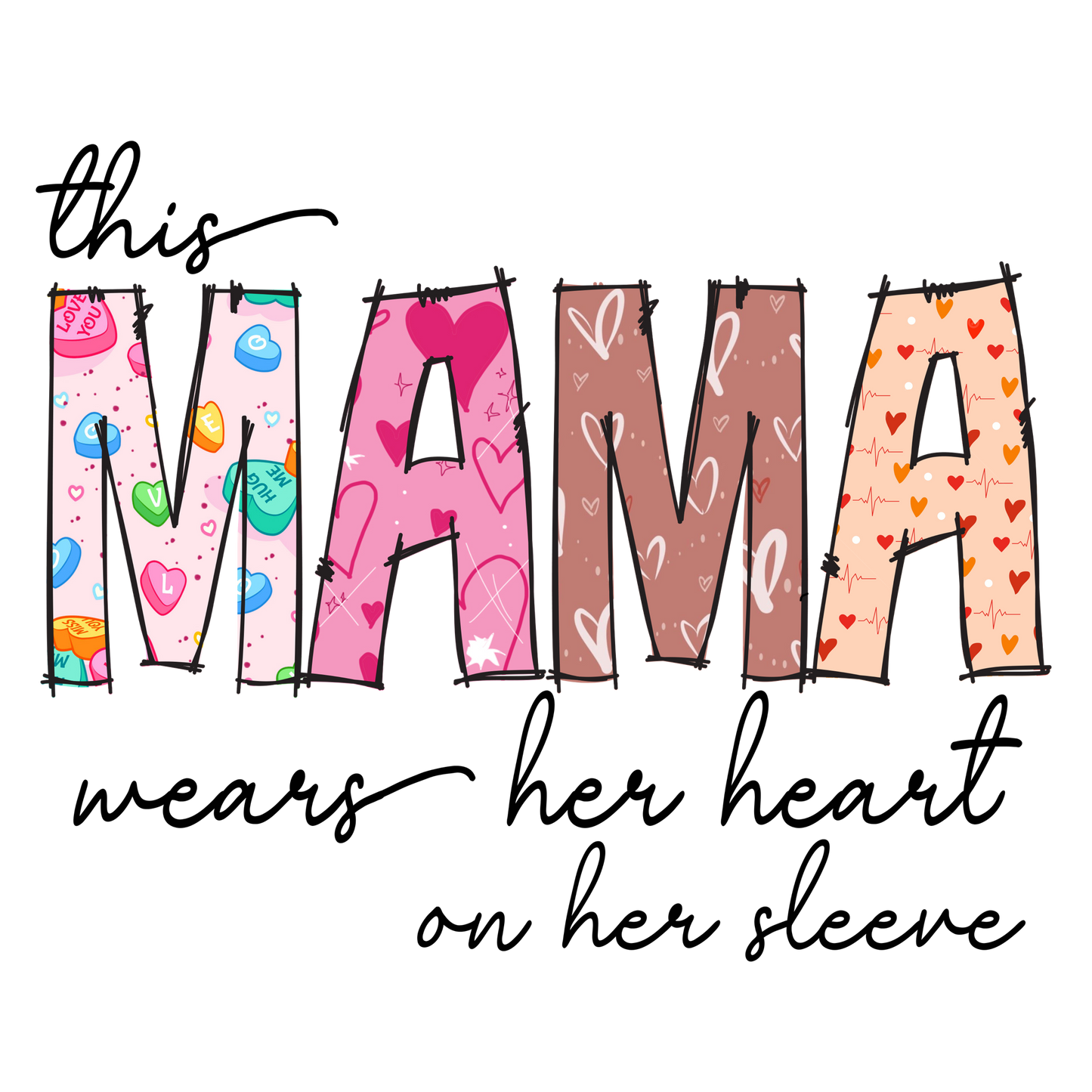 Mama hearts