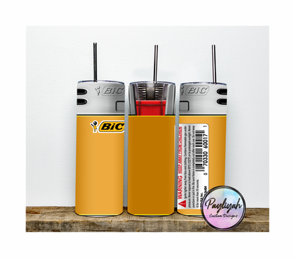 Lighter Tumbler (Red, Pink, Blue and Yellow/Orange)