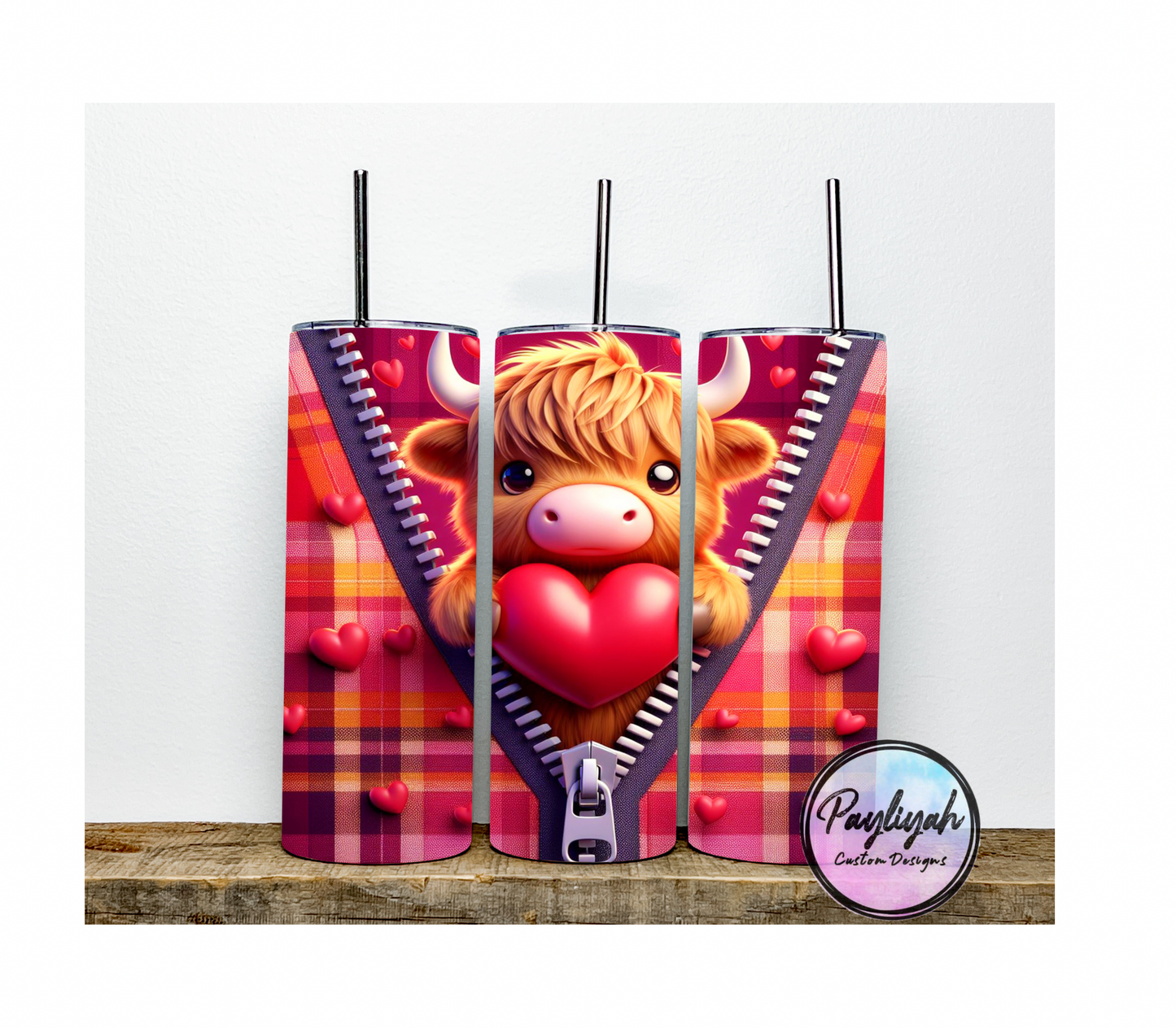 Highland Heart Zipper