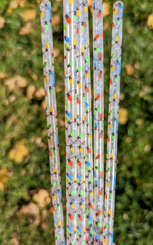 Christmas Light Straw