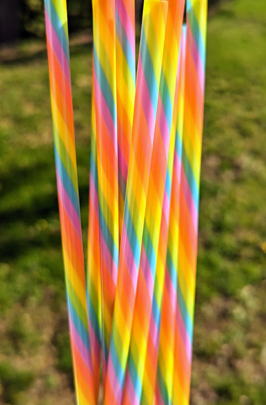 Bright Rainbow Straw
