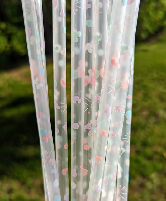Pastel Mouse Straw