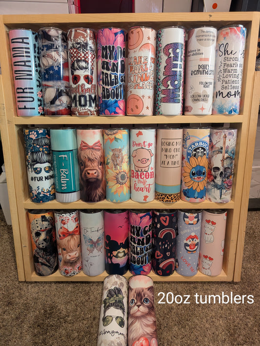 PRE-MADE Tumblers