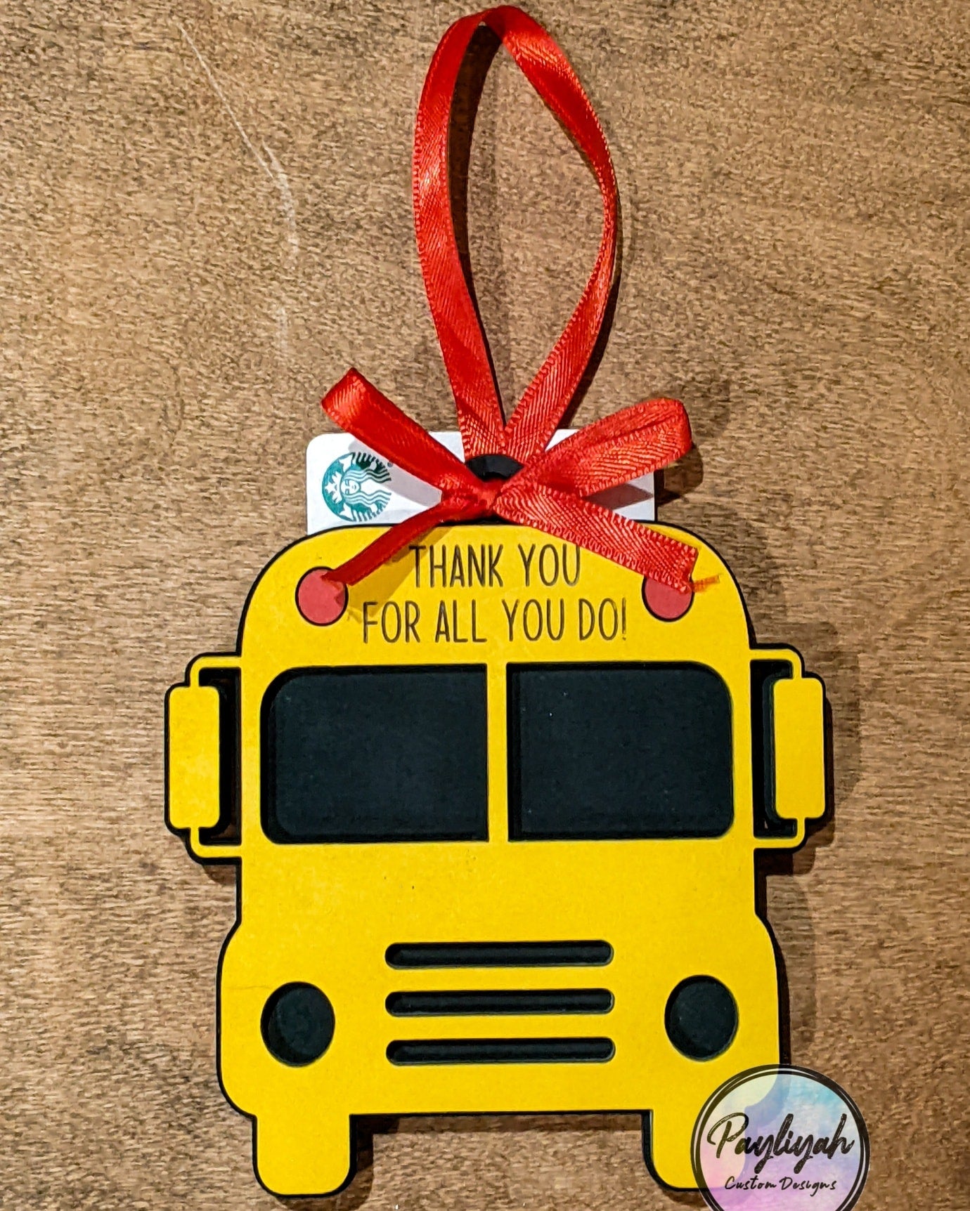 Bus Driver Gift Card Holder