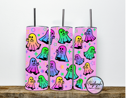 Feisty Ghosties Pink