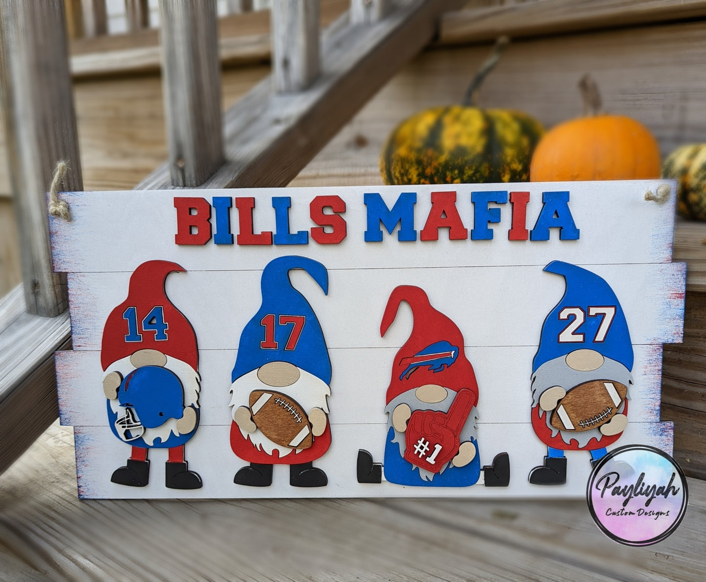 Mafia Gnomie Wooden Sign