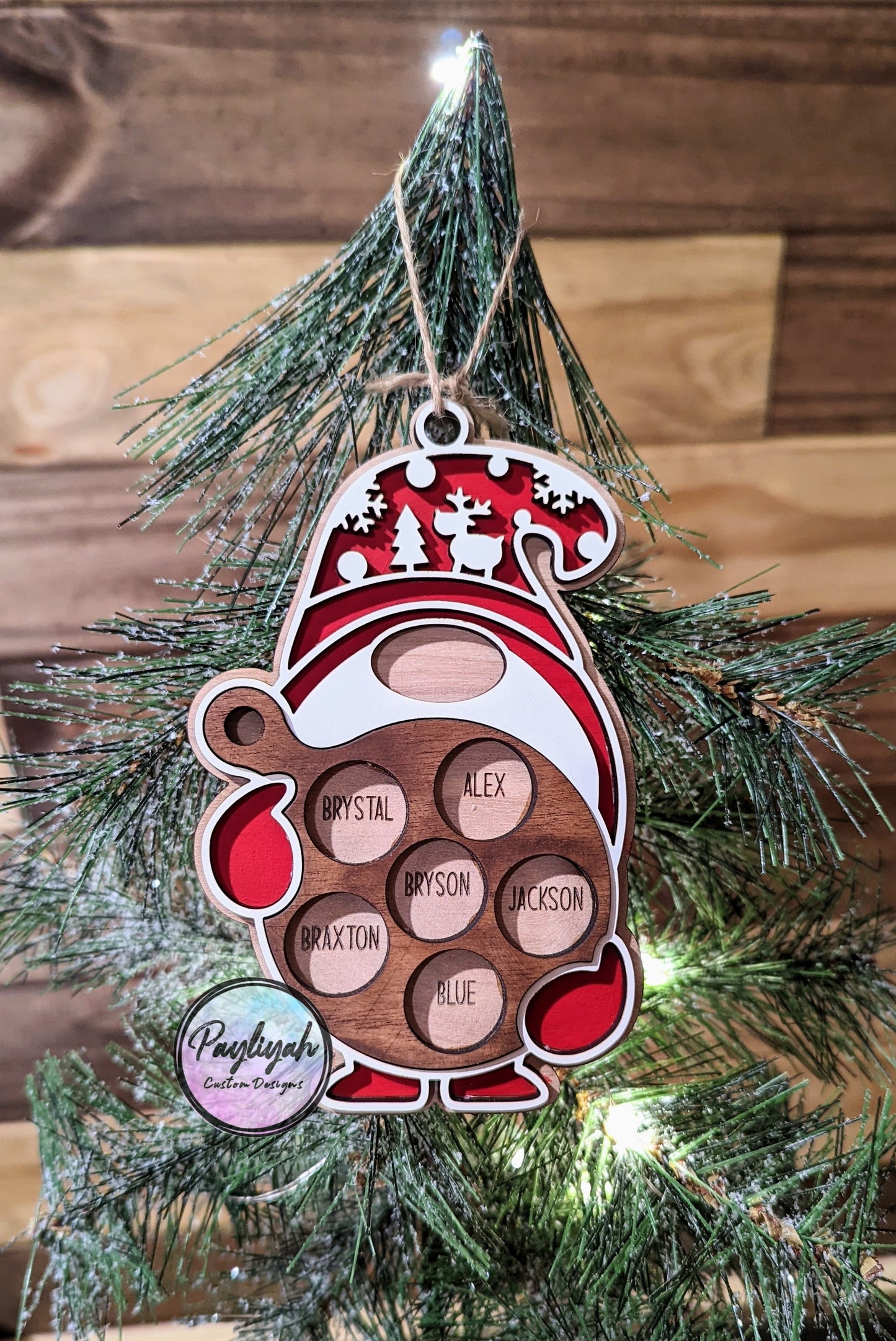 Gnomie Cookie Ornament